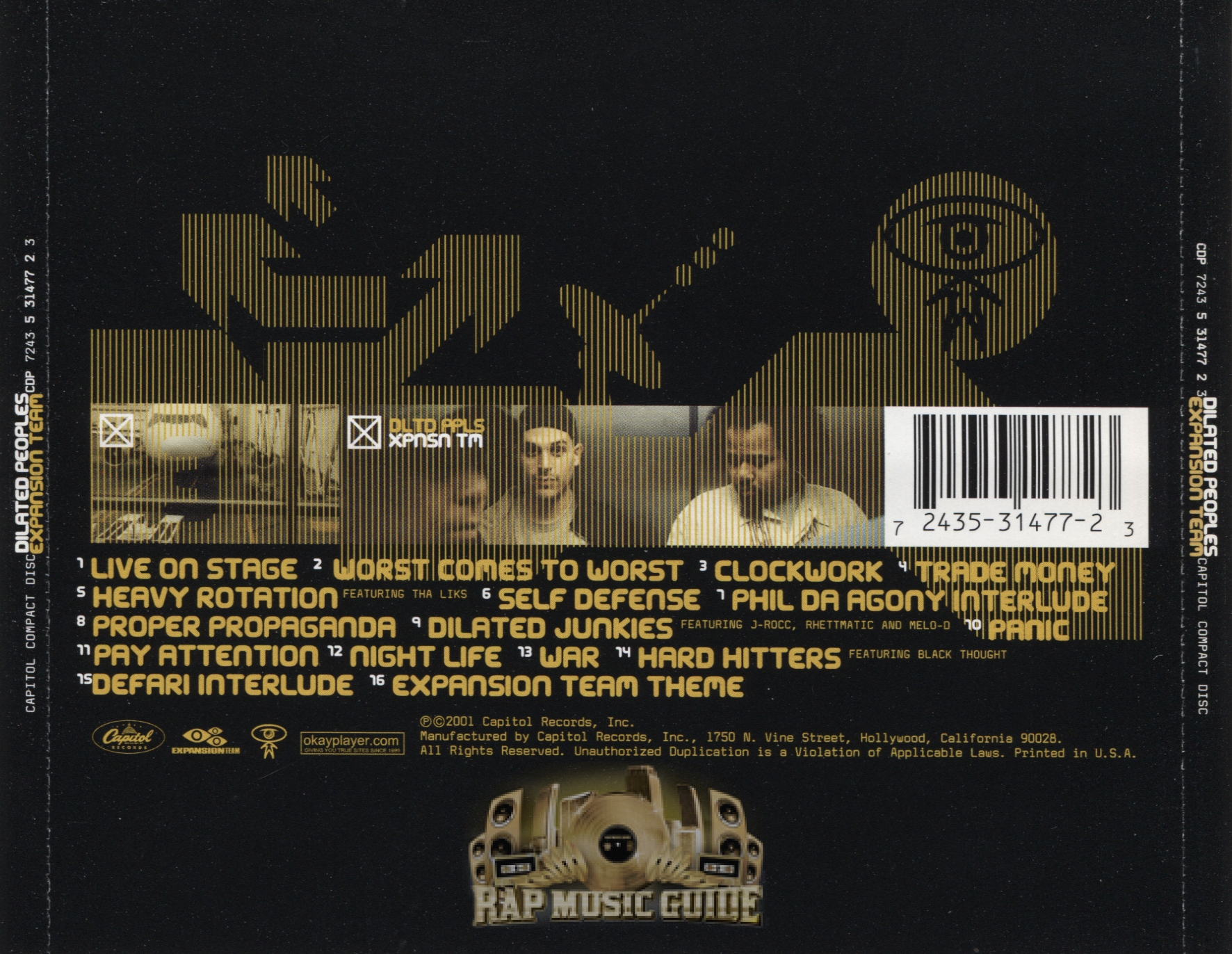 Dilated Peoples - Expansion Team: CD | Rap Music Guide